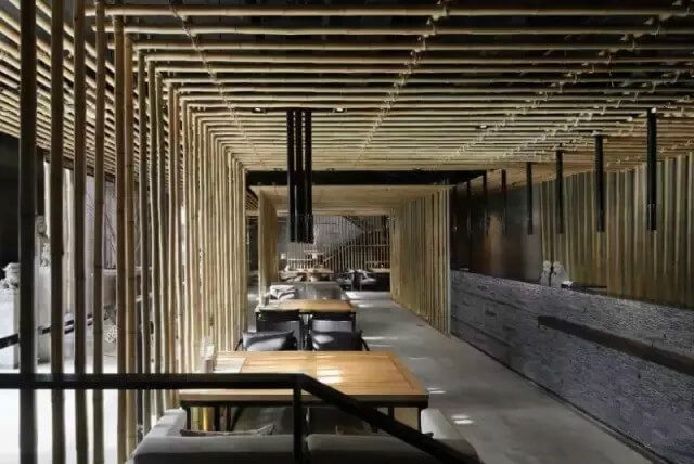昭平如何让餐厅设计玩转中国风？几根竹子让你眼前一亮！